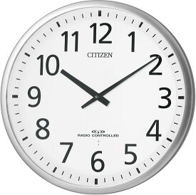 掛け時計　シチズン　大型壁掛け時計　電波掛け時計　オフィス　CITIZEN　スリーウェイブM821　4MY821-019　グリーン購入法適合　CITIZEN掛け時計 名入れ　文字入れ　お洒落