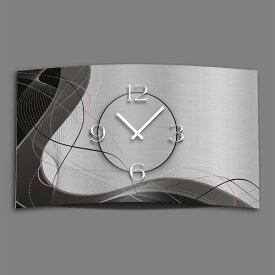 お洒落な壁掛け時計　ドイツ　Dixtime 掛け時計　ディックスタイム　Alu-Dibond 　Wall Clock 3D-0053 　壁掛け時計 モダン スタイリッシュ　ギフト　贈り物　【送料無料】