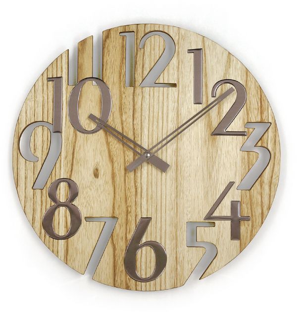 斬新なデザインで壁面を飾る　掛け時計　　 ジョージネルソン GN215NT 　プラタナス GeorgeNelson | インテリア雑貨　セシセラ