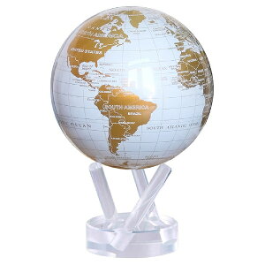 [oO[u@Ɖ葱svcȒnV 4.5" MOVA GLOBES MG45WGE@11D4cm White and Gold