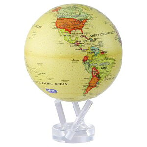 ムーバグローブ ゆっくりと回り続ける不思議な地球儀 6"MOVA GLOBES   MG6ATE φ15.2cm Antique Beige
