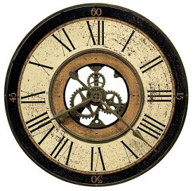 アンティーク調でお洒落！ハワード・ミラーHoward Miller社製掛け時計　Brass Works 625-542　大型掛け時計