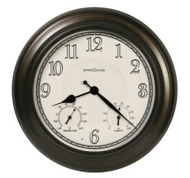 外でも使えて便利です！ハワード・ミラーHoward Miller社製掛け時計　屋内・屋外兼用　Briar Outdoor Wall Clock　625-676　大型掛け時計