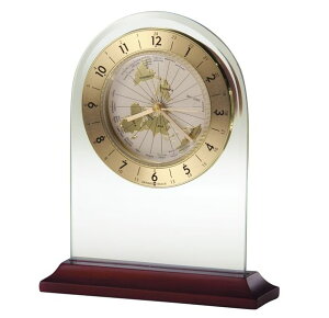 Howard Milleruv WORLD TIME ARCH n[h~[Table Clock 645-603