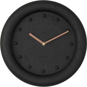Karlsson@J[\@|v Wall Clock BLACK@ubN@Ǌ|v@KA5717BK@Mtg@蕨@