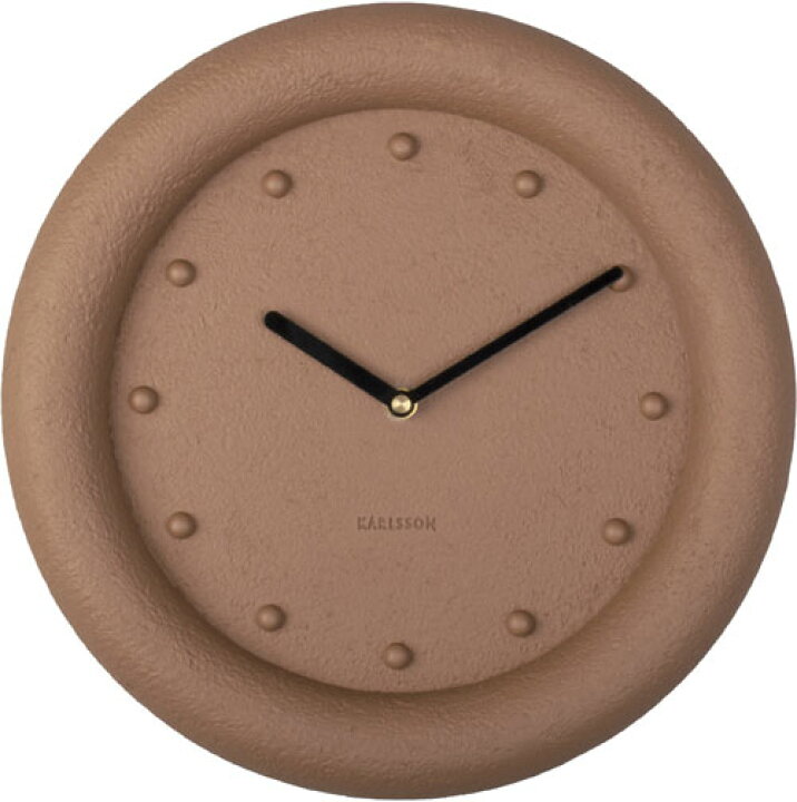 楽天市場】Karlsson カールソン 掛け時計 Wall Clock OR テラコッタ 