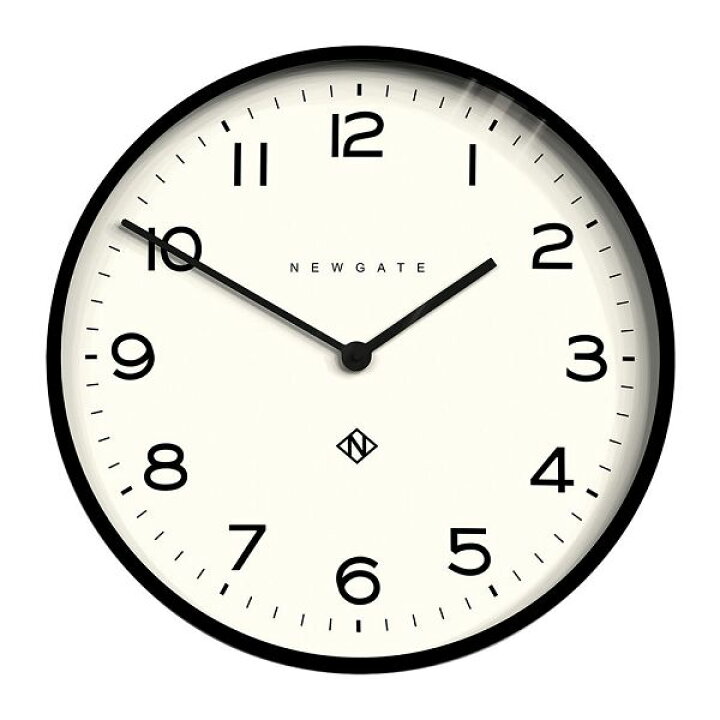 楽天市場 New Gate ニューゲート掛け時計 Number One Echo Wall Clock Black F530 Noewc Bk ニューゲート時計 送料無料 インテリア雑貨 セシセラ