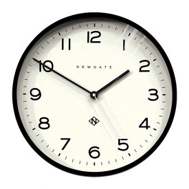 NEWGATE壁掛け時計　ニューゲート掛け時計 Number Three Echo Wall Clock - Black　NTEWC-BK　ニューゲート壁掛け時計【送料無料】ギフト　贈り物　お洒落