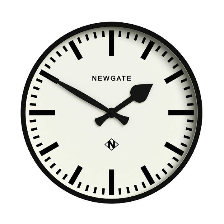 NEWGATE壁掛け時計 ニューゲート 掛け時計 Railway Wall Clock ブラック NUMTHR390K ニューゲート壁掛け時計【送料無料】  インテリア雑貨 セシセラ