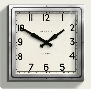 ニューゲート 壁掛け時計 QUAD WALL CLOCK クロ?ム QUAD42CH NEWGATE掛け時計 アンティーク仕上げ ニューゲート時計【送料無料】 【楽ギフ_包装】【楽ギフ_のし】【楽ギフ_のし宛書】【楽ギ