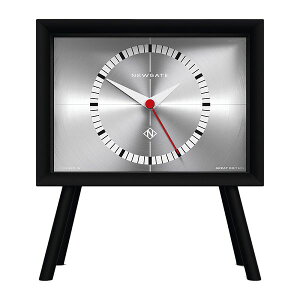 NEW GATE�j���[�Q�[�g�@�}���g���N���b�N�@Henry Retro Clock�@�u���b�N-�V���o�[�@MHEN727CK