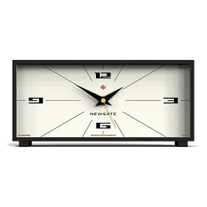 NEW GATE�j���[�Q�[�g�@�}���g���N���b�N�@Thunderbird Mantel Clock - Cream�@�u���b�N-�z���C�g�@MTHUN201CK