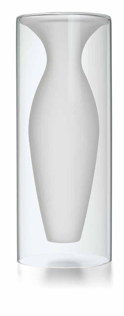 Philippi 斬新なデザインが目を引くガラス花瓶です エスメラルダベースL 149004 Vase 誕生日プレゼント ガラス花瓶 驚きの価格が実現