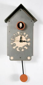 【ピロンディーニ】鳩時計 カッコー掛け時計　イタリア　Casetta151aluminum 　はと時計　ハト時計　カッコークロック