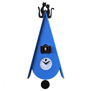 鳩時計 カッコー掛け時計 イタリア 【ピロンディーニ】819lightblue はと時計 ハト時計 カッコークロック