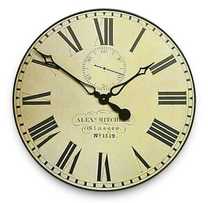 AeB[NłIW[bZ|v@RogerLascelles|v Station Wall Clock with Seconds Hand@Ǌ|v@W[bZv@GAL-GLAS