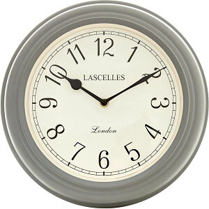 W[bZ@Roger Lascelles@|v@Lascelles Classic Wall Clock GREY 32cm W[bZv@LC-LASC-GREY@Ǌ|v@EH[NbN@v@p@g