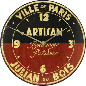 AeB[NłIW[bZ|vRogerLascelles|v@ARTISAN FRENCH BOULANGER WALL CLOCK@Ǌ|v@PUB-ARTISAN