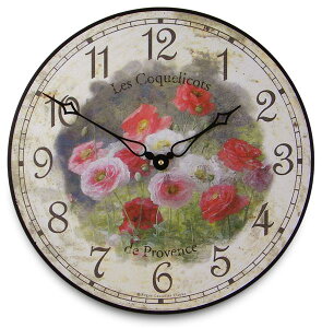 AeB[NłIW[bZ|v@RogerLascelles|v@Poppies Wall Clock Ǌ|v@PUB-COQUELICOTS
