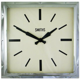 レトロデザイン！ロジャーラッセル掛け時計　SMITHスミス掛け時計 RogerLascelles掛け時計 Smiths Retro Clock 41cm　壁掛け時計　ロジャーラッセル時計　SM-MODERN-CHROME