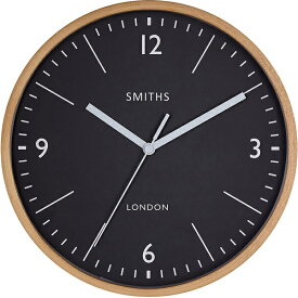 ロジャーラッセル　SMITHスミス掛け時計　Roger Lascelles　SMITHS WOODEN WALL CLOCK 25cm　SM-SW-SMITHS　壁掛け時計　ウォールクロック　時計　英国　レトロ
