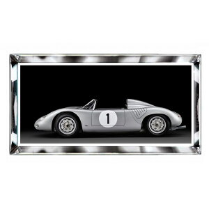 �s�N�`���[�A�[�g�@�}���n�b�^���t���[�� Porsche718�@�u�|���V�F718�v103cm×53cm�@�@BVL341