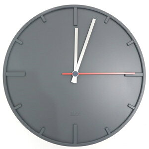 �h�C�c ZACK �X�e�����X �|�����v 27cm Wall Clock WANU 60018 �O���[