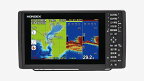 【4月下旬頃 入荷予定】 HE-90S GPS内蔵仕様 【HD03接続可能モデル】 HONDEX (ホンデックス) デプスマッピング機能搭載 9型ワイド カラー液晶 プロッター デジタル 魚探　アンテナ内蔵