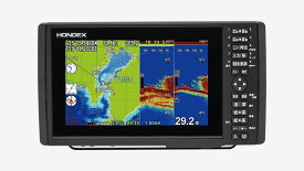 HE-90S GPS内蔵仕様 【HD03接続可能モデル】 HONDEX (ホンデックス) デプスマッピング機能搭載 9型ワイド カラー液晶 プロッター デジタル 魚探　アンテナ内蔵