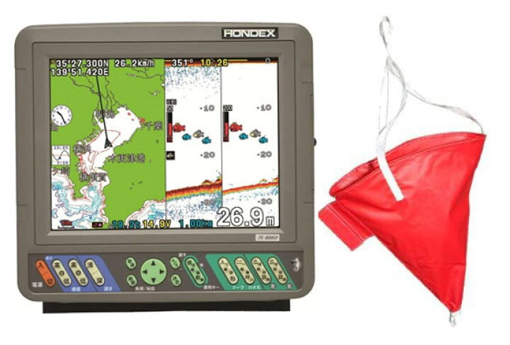楽天市場】PS-800GP HONDEX ホンデックス 8.4型カラー液晶GPS内蔵 