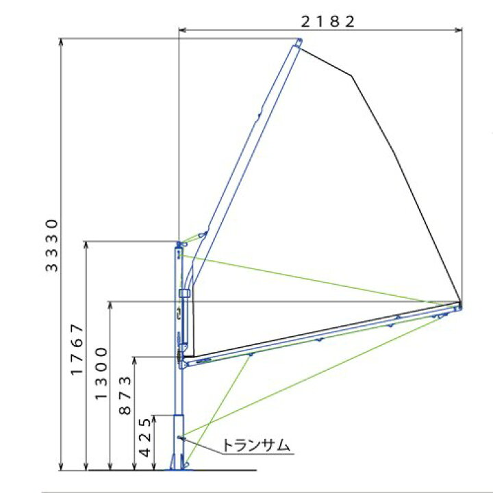楽天市場】ローマストスパンカー 【YF-23F・F.A.S.T.26EX用セット 