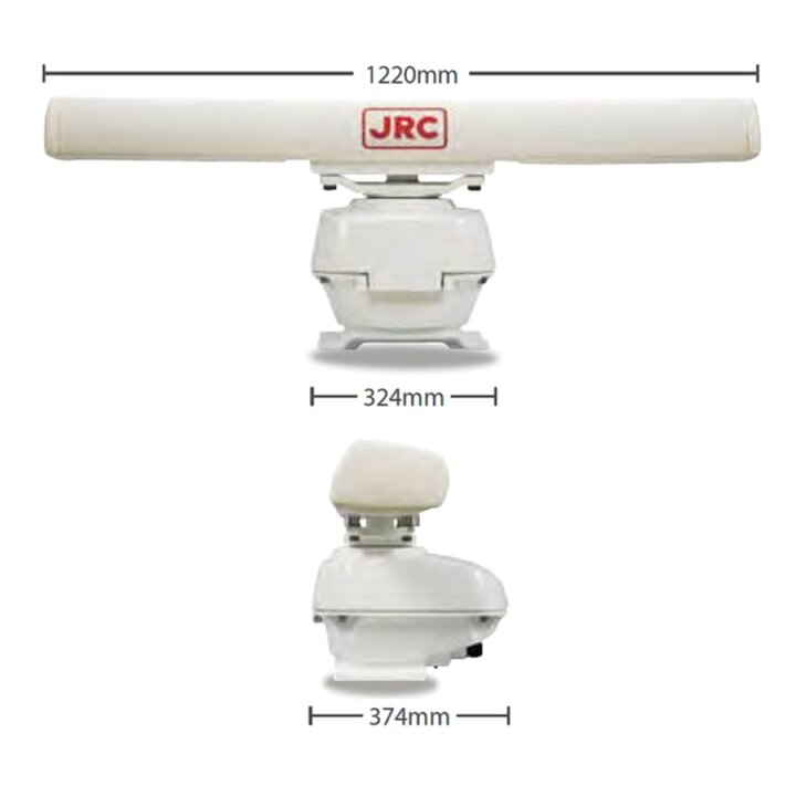 楽天市場】JMA-1036 3.9ft JRC 日本無線レーダー 4.9kW 122cm オープン 
