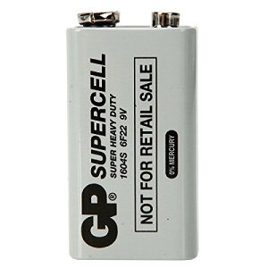 6F22dr p FUKUDA c tN_ [U[ obe[ AJdr GP SuperCell 9V Battery White 1604S/6F22 eʃR[hX ʗpi/zpiyz