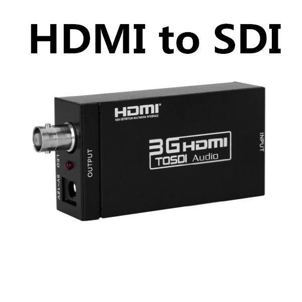 Mini HDMI セール商品 流行のアイテム to SDI変換器 コンバータ ESD保護機能搭載 HDMIをSDIに変換 メール便送料無料