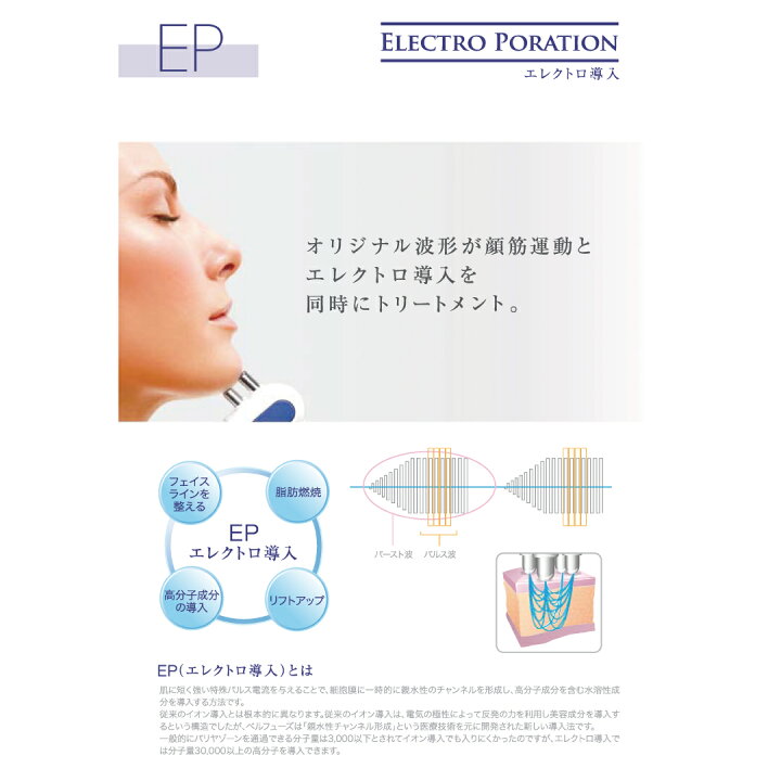 楽天市場】bellefuze ベルフューズ フェイス用 美顔器 日本製 ラジオ波 