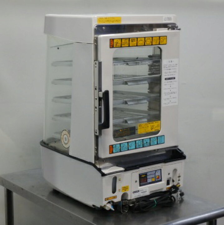 楽天市場】【中古】2012年 7日本ヒーター MJ-45S 肉まん 蒸し器 