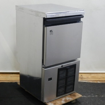 中古 個人宛配送不可 2 2012年製 ホシザキ IM-25M 100V 全自動製氷機 商店 アイス W40D45H80cm キューブ 全品送料無料 34kg