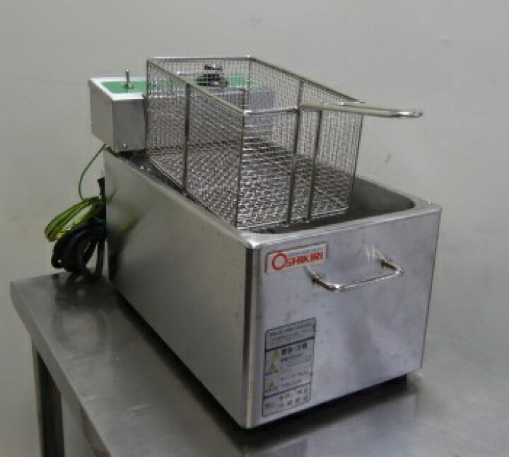 147-0）業務用/厨房機器/オシキリ/電気フライヤー/OFT-140/店舗/飲食店 