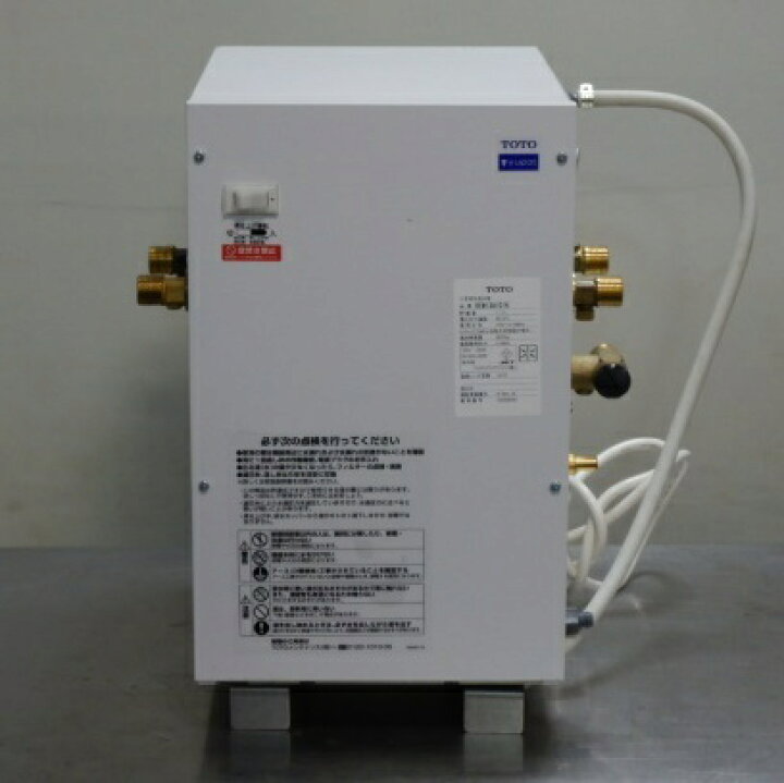 楽天市場】【中古】3 2018年製 TOTO REW12A1D1K 小型 電気温水器 100V  