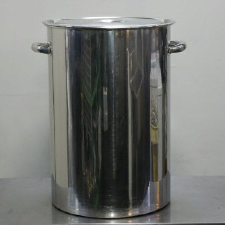 楽天市場】【中古】SA 18-8 ステンレス 深型寸胴鍋 ふた付 両手 39cm 