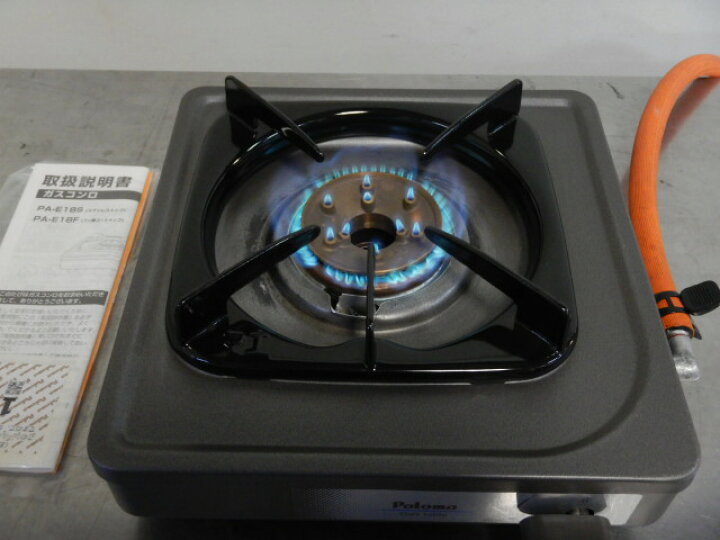 楽天市場】【中古】2017年製 パロマ 1口 LPガス コンロ PA-E18F 