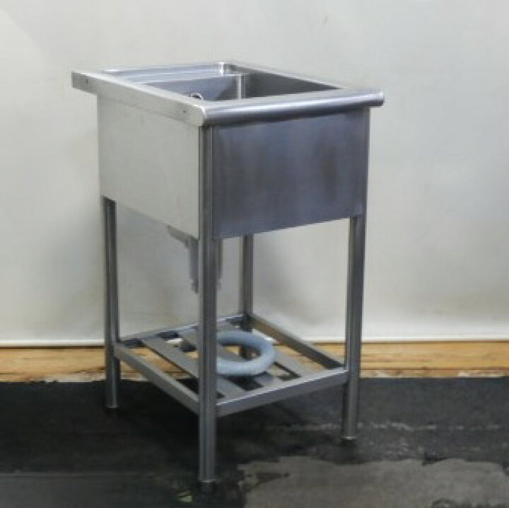楽天市場】【中古】業務用 ステンレス 1槽 シンク W45 D60 H84cm 厨房 