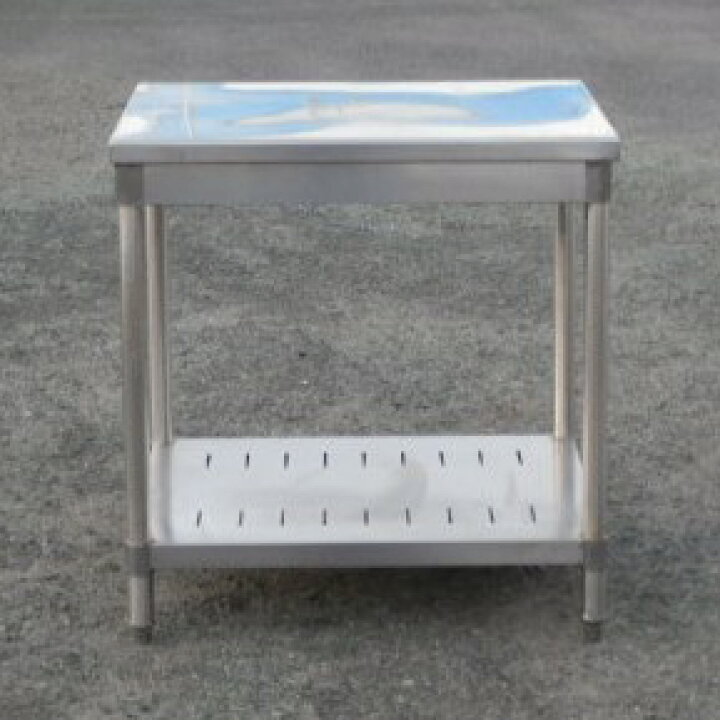 楽天市場】【中古】タニコー 業務用 ステンレス 作業台 W75 D60 H80cm 