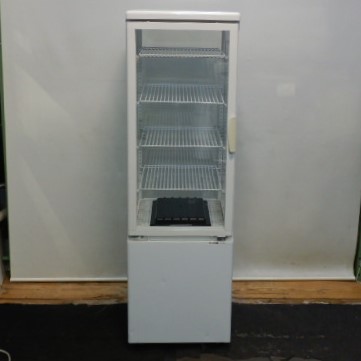 (条件付き配送)(個人宛×)2010年製 サンデン 4面ガラス 冷蔵 ショーケース AGV-90X-D W423D475H1378mm 96L 60kg 100V