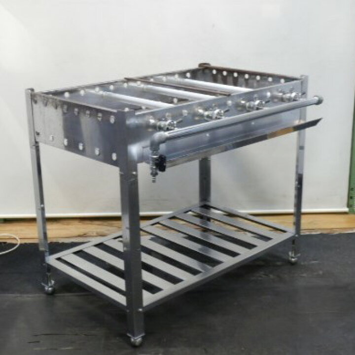 楽天市場】【中古】業務用 LPガス グリドル 鉄板 焼 機 脚付 焼面 