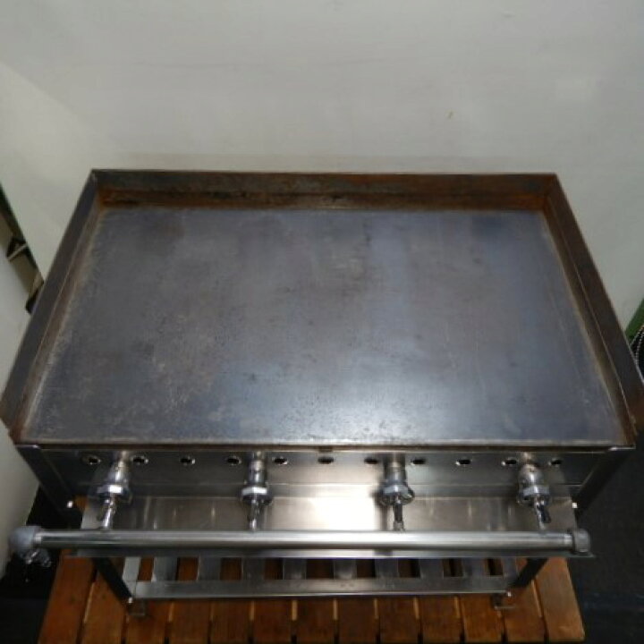 楽天市場】【中古】業務用 LPガス グリドル 鉄板 焼 機 脚付 焼面 