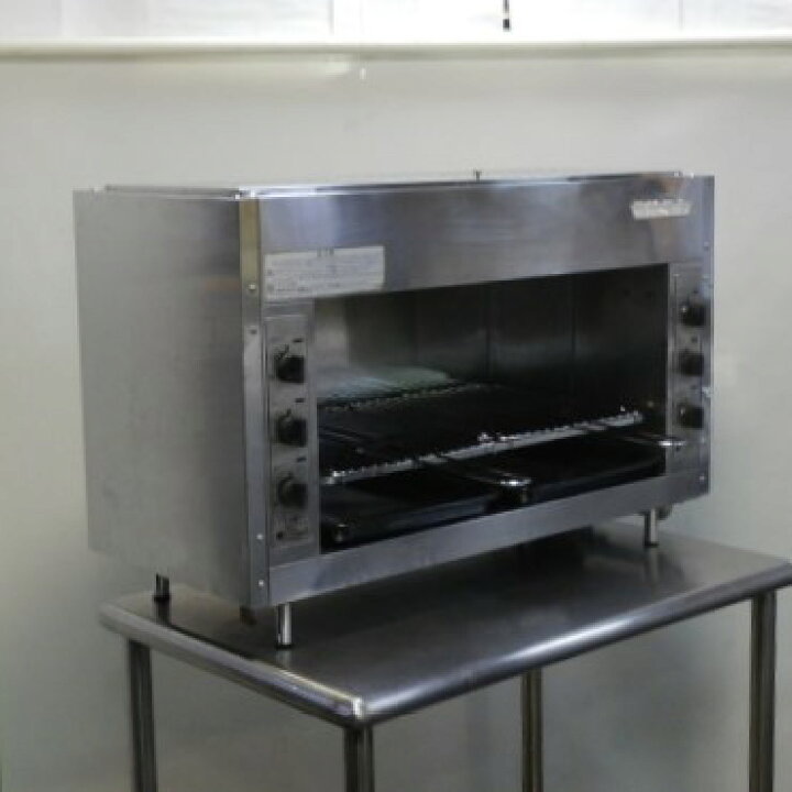 楽天市場】【中古】2000年製 リンナイ ペット 上火式 赤外線 グリラー 