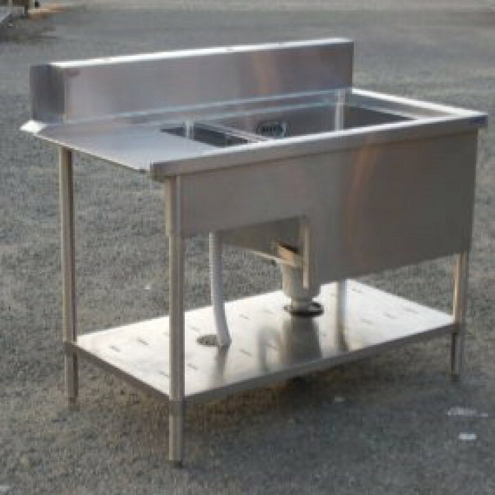 楽天市場】【中古】マルゼン 業務用 ステンレス ダスト槽付 1槽 