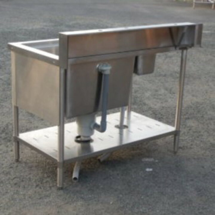 楽天市場】【中古】マルゼン 業務用 ステンレス ダスト槽付 1槽 