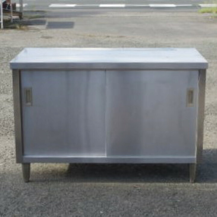 楽天市場】【中古】シンコー 業務用 ステンレス 調理台 W120 D60 H80cm 